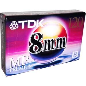 TDK 8mm MP Premium 120 Video Tape NEW Sealed